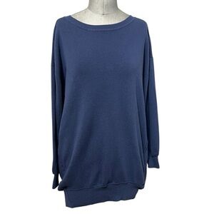 Anthropologie Saturday Sunday Oversized Blue Sweater Women's Size M
